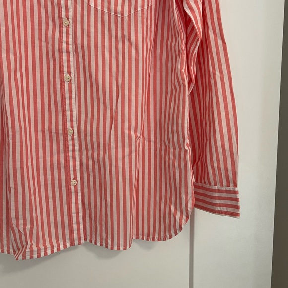 Old Navy Pinstripe Button Up Shirt - Picture 2 of 4